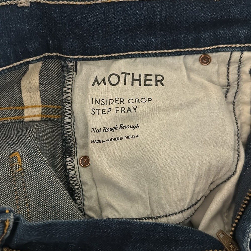 Mother Insider Crop Step Fray - Picture 5 of 5